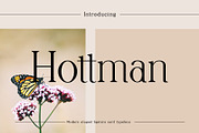 Hottman Ligature Serif Typeface, a Serif Font by Humaira_std (Thumbnail 1 of 10)