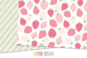 Strawberry Digital Paper