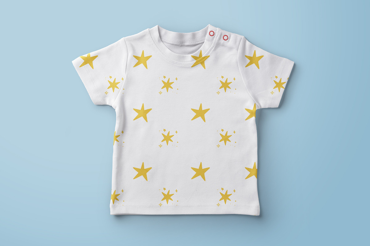 Star seamless pattern Vol 01, a Pattern Graphic by RizkaNurfazrina (Photo 3 of 6)