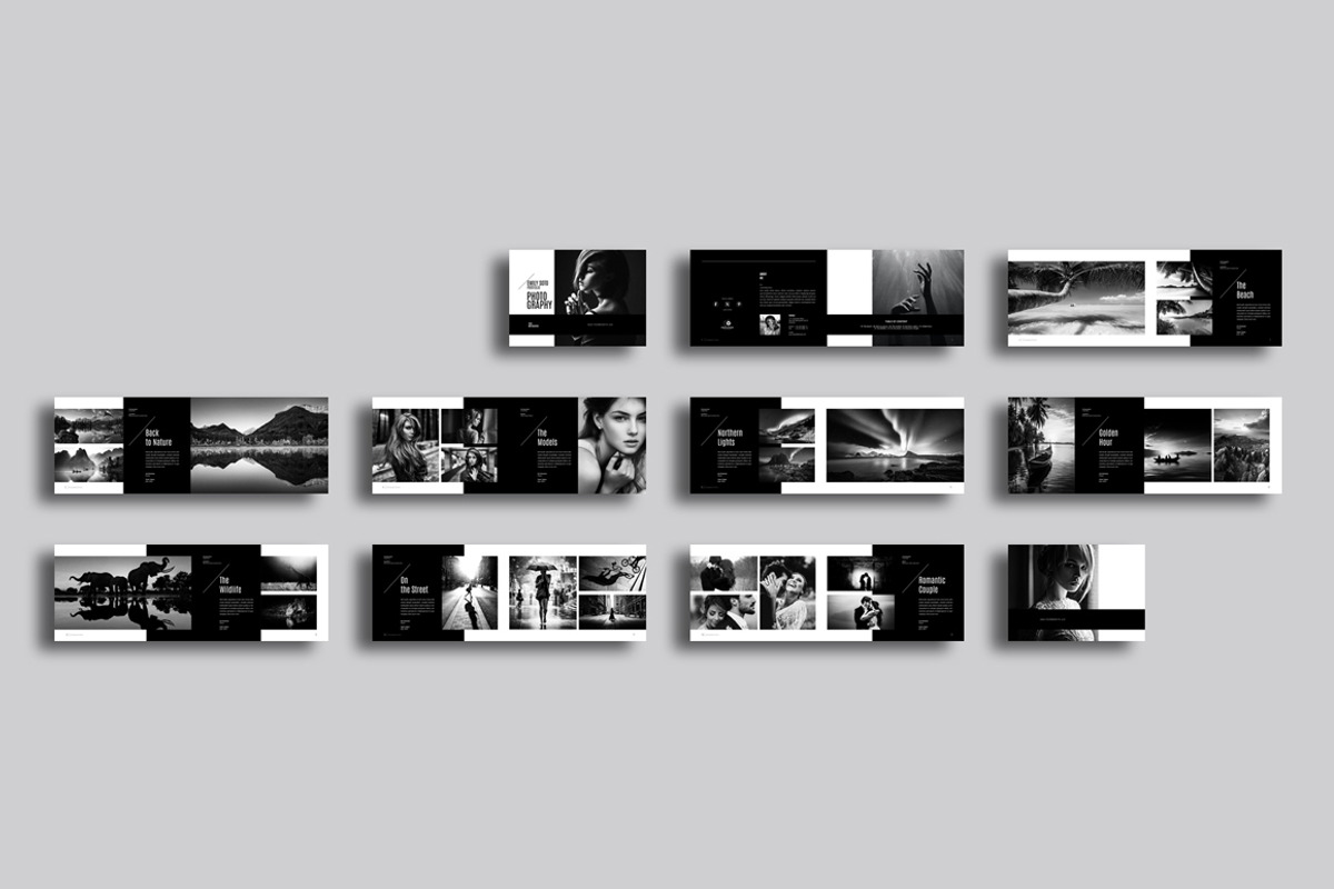 Photography Portfolio Template, a Brochure Template by adekfotografia (Photo 14 of 14)
