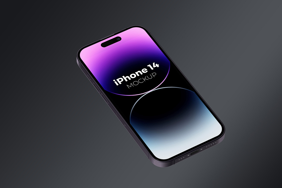 iPhone 14 Pro Mockup Set, an iPhone Mockup by AN Productions (Photo 11 of 11)
