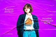 Plastic Wrinkled Photo Effect, a Layer Style Add-On by WudelMbois Studio (Thumbnail 1 of 3)