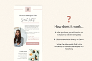 Canva Mailchimp Template Pack, an Email Template by PittaFinePrint (Thumbnail 3 of 9)