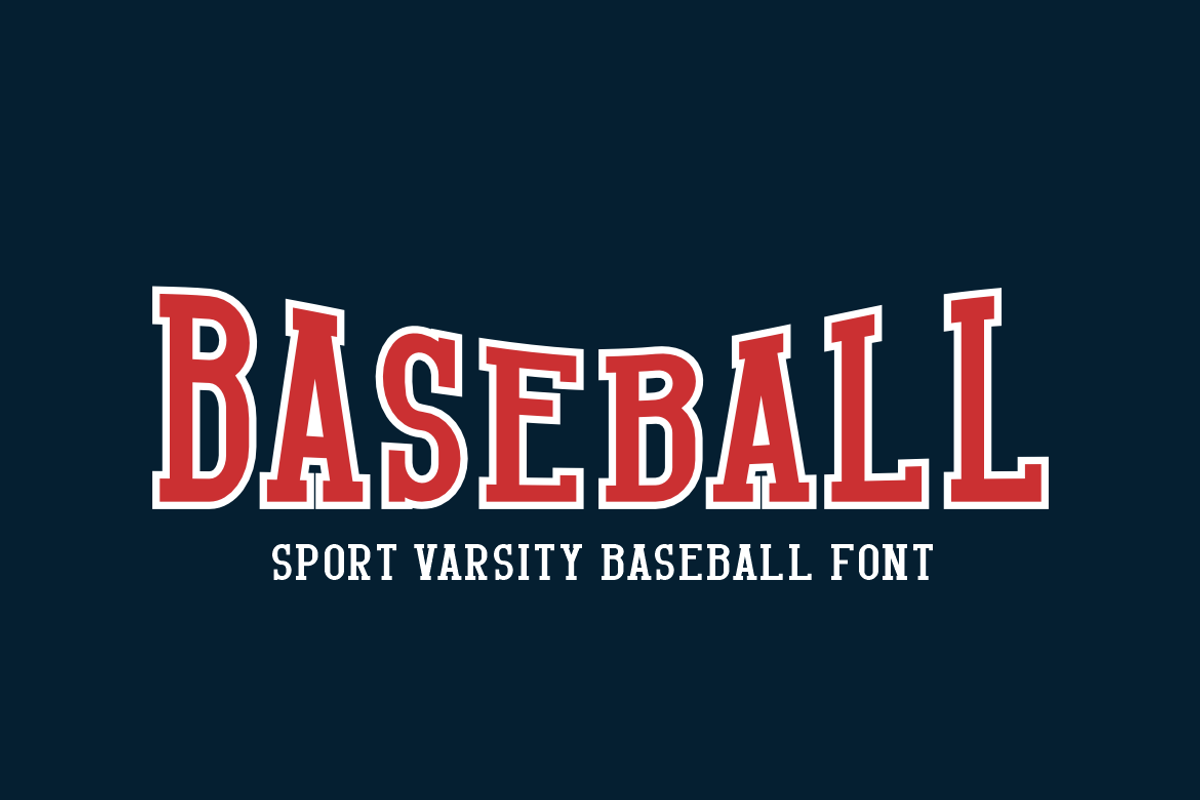 Vebruga - Varsity Font, a Slab Serif Font by Iqsiart Studio (Photo 2 of 6)