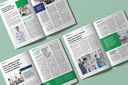 Healthy Simple Theme Newsletter, a Brochure Template by UICreative (Thumbnail 3 of 5)