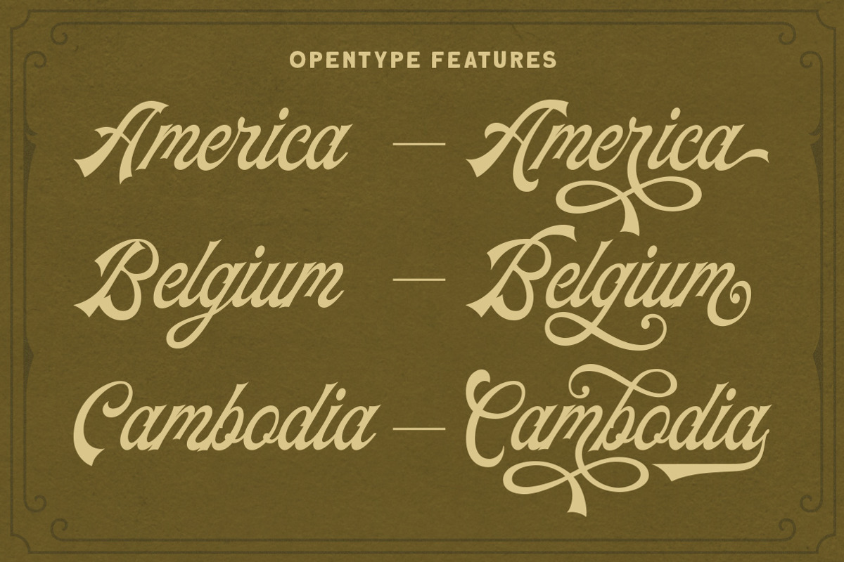 The Padlock - A Vintage Script preview 4