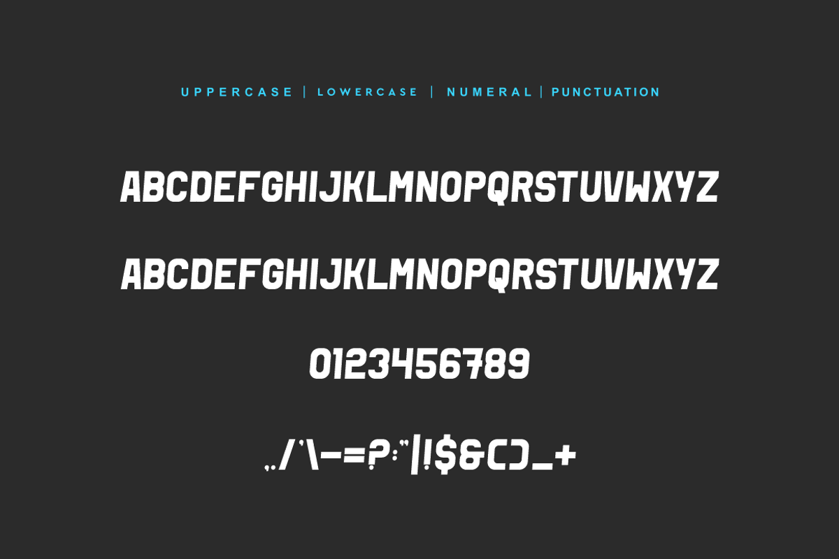 Iroganze - Thick & Sport Font, a Sans Serif Font by QR Design Studio (Photo 5 of 7)