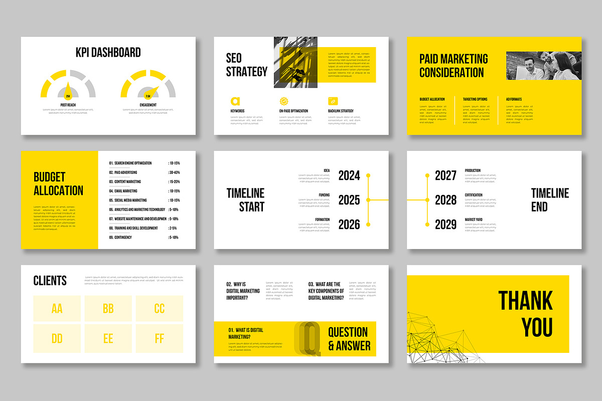Digital Marketing Presentation, a Presentation Template by Mighty-Slide (Photo 5 of 5)