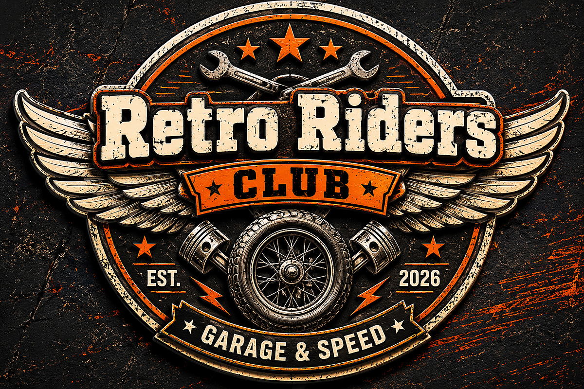 Retro Riders, a Slab Serif Font by Wow Magic (Photo 2 of 6)