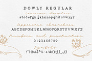 Dowly Font, a Handwritten Font by Anna (Thumbnail 3 of 11)