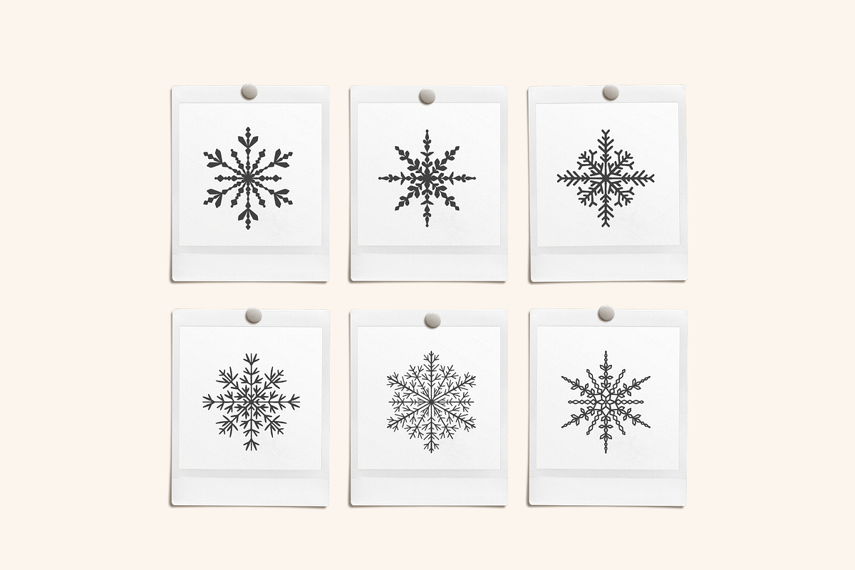 Winter Snowflake Vector Illustration, an Illustration by Emma Webb Studio (Photo 5 of 5)