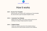 Creative Portfolio Canva Website, a Landing Page Template by Web Template Market (Thumbnail 4 of 4)