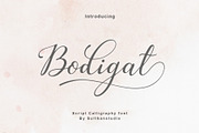 Bodigat, a Font by Sulthan Studio (Thumbnail 1 of 10)