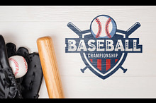 Baseball Slab Outline Font