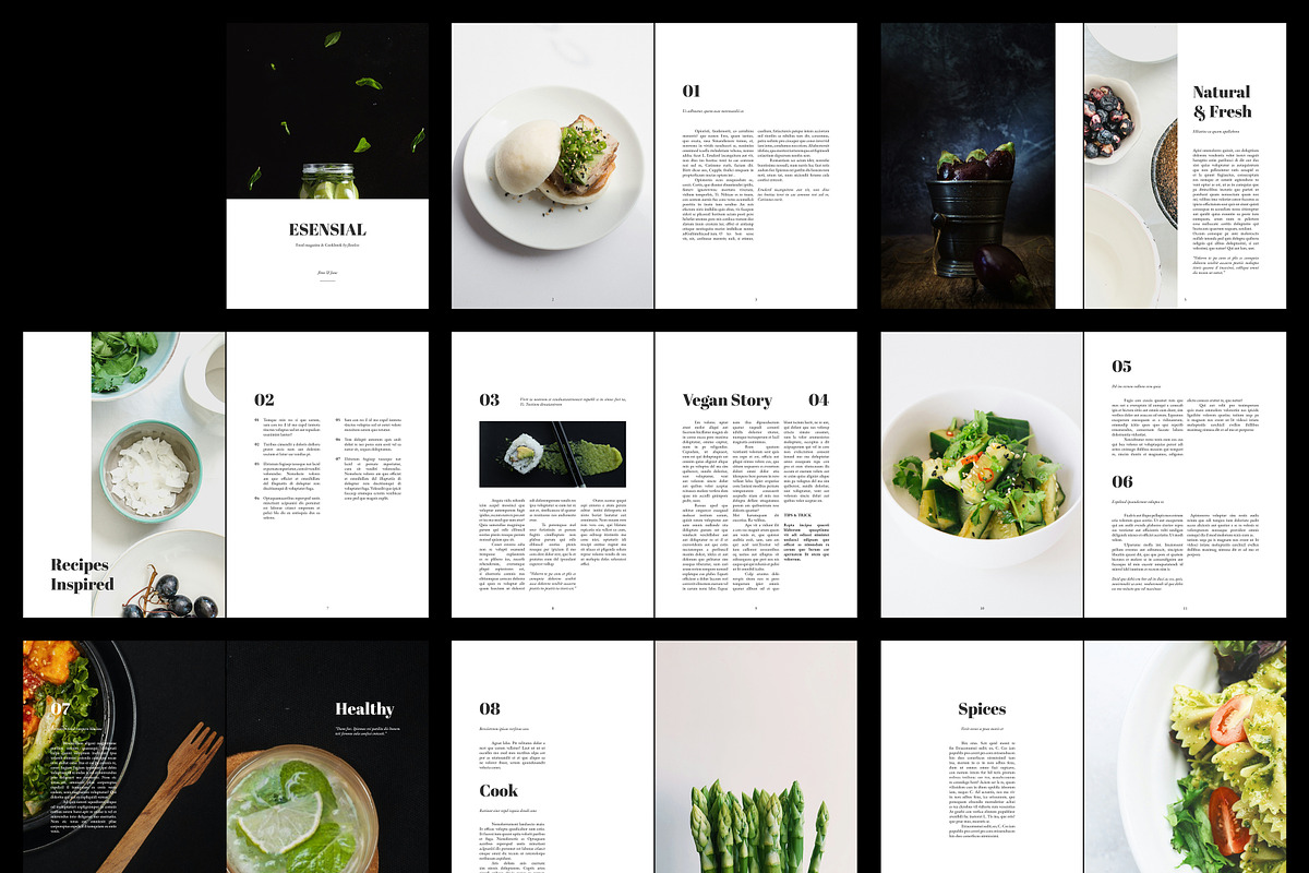 ESENSIAL Recipes Book Cookbook, a Magazine Template by Arif Tri Ananta (Photo 14 of 14)
