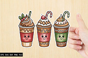 Christmas Sticker Bundle, a Graphic by crative8112 (Thumbnail 2 of 5)