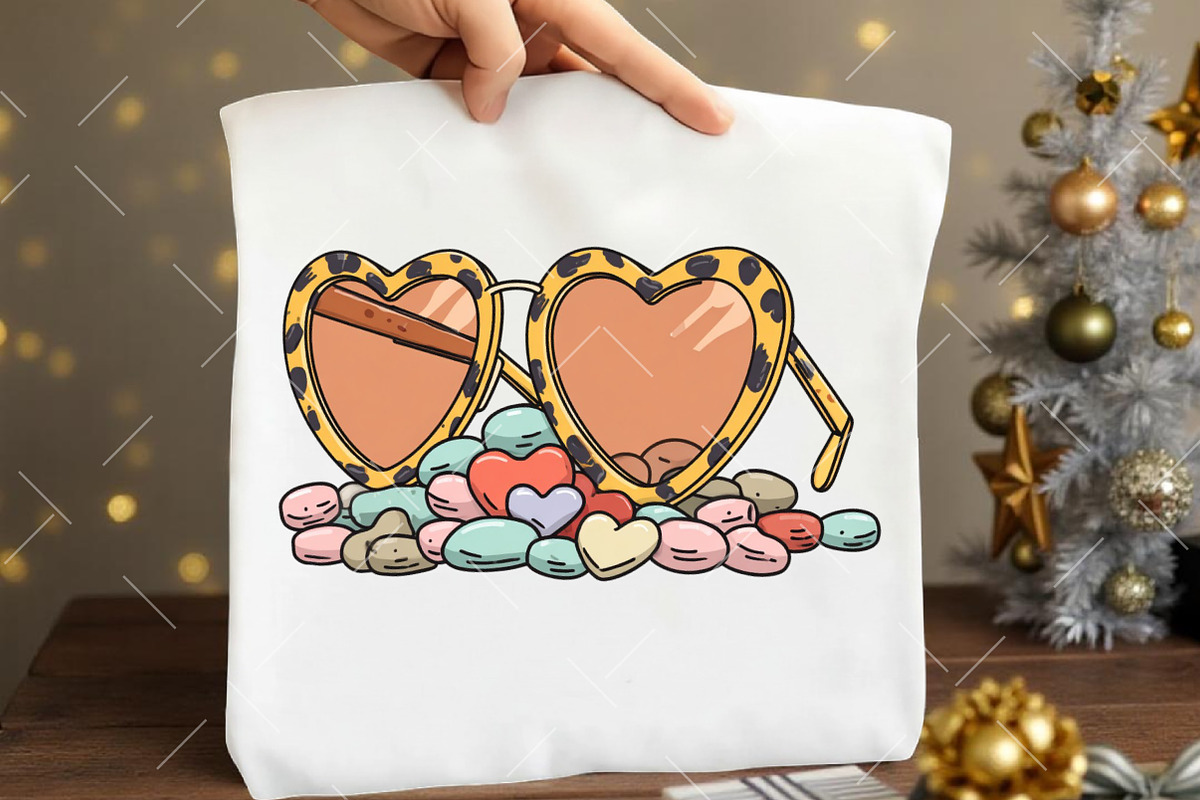 Retro Valentine’s Day Clipart, an Illustration by OK Design (Photo 4 of 6)