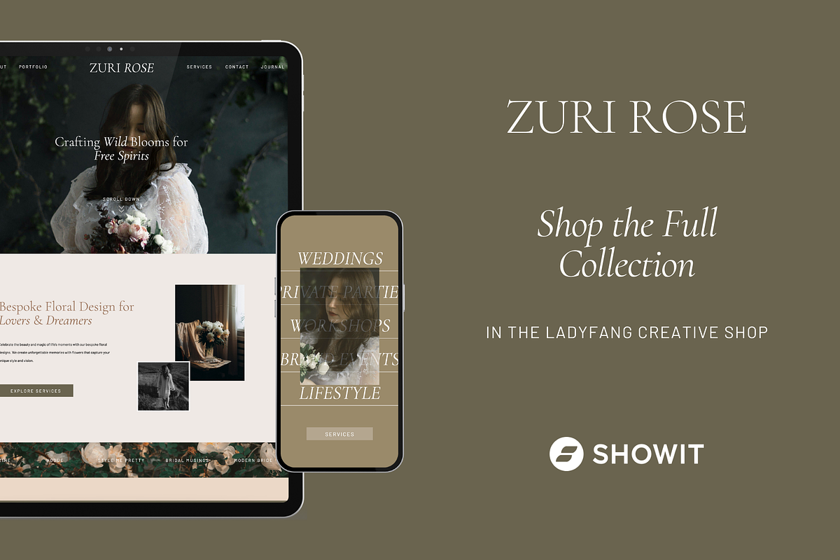 Showit Shop Add-On Template | Zuri preview 7
