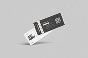 Event Ticket Mockup, a Merchandise Mockup by Gatamotion (Thumbnail 4 of 5)