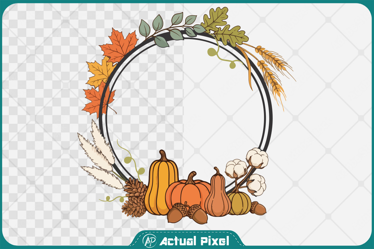 Pumpkin Patch Design Clipart Bundle, a Seasonal Illustration by Actual Pixel (Photo 16 of 17)