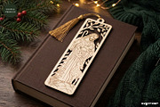 Wooden Jesus Bookmarks SVG Bundle, a Decorative Illustration by svgocean (Thumbnail 6 of 13)