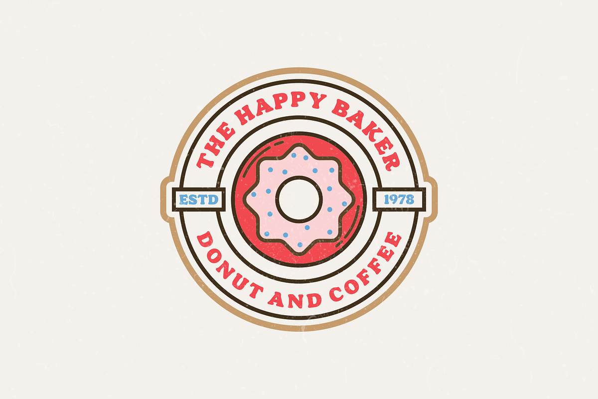 Donut Shop - Retro Rounded Serif, a Serif Font by Surplus Type Co (Photo 7 of 8)