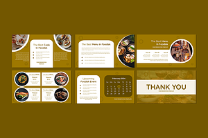 Foodisk - Keynote Template