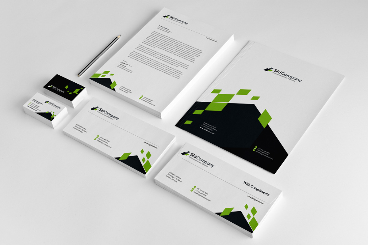 Stationary Design, a Stationery Template by Miyaji75 (Photo 2 of 9)