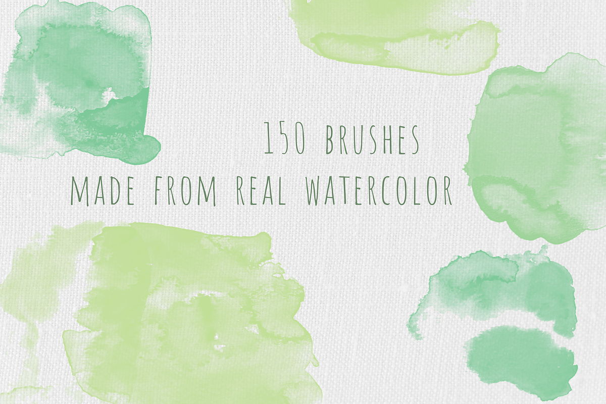 Watercolor Stamp Brushes, a Brush Add-On by Art Sproot (Photo 2 of 4)