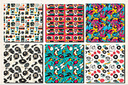 Retro Pop Art Fun Vintage Tech Music, a Pattern Graphic by Rose Art (Thumbnail 2 of 4)
