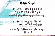 Alfissa - Brush Font, a Script Font by Weape Studio (Thumbnail 8 of 8)