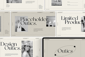 Outics Google Slide Template, a Presentation Template by slidenotion