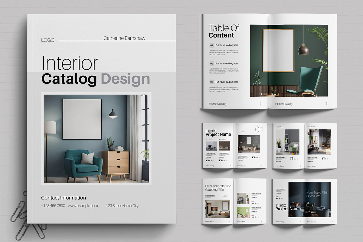 Product Catalogue design, a Brochure Template by MightyDesign (Photo 1 of 6)