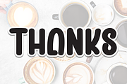 Coffee Break | Script Font, a Script Font by Scratchones (Thumbnail 8 of 8)