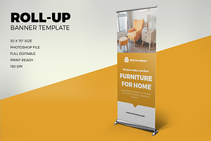 Furniture Roll Up Banner - SK