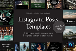 Instagram Posts — Promotion Pack