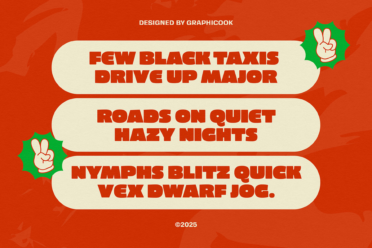 Fattonic, a Sans Serif Font by graphicook (Photo 8 of 10)