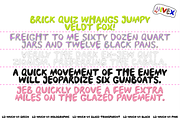 NIVEX V2. 3D OTF SVG Font Realistic., a Symbol Font by Luxfont (Thumbnail 11 of 13)