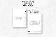 Architect Title Block Template, a Presentation Template by yesitisprintable (Thumbnail 3 of 6)