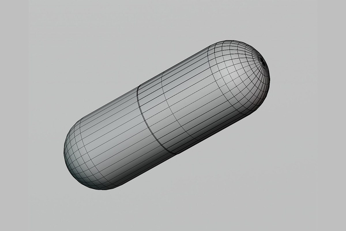 Capsule pill, an Object 3D Model by fahad121 (Photo 6 of 8)