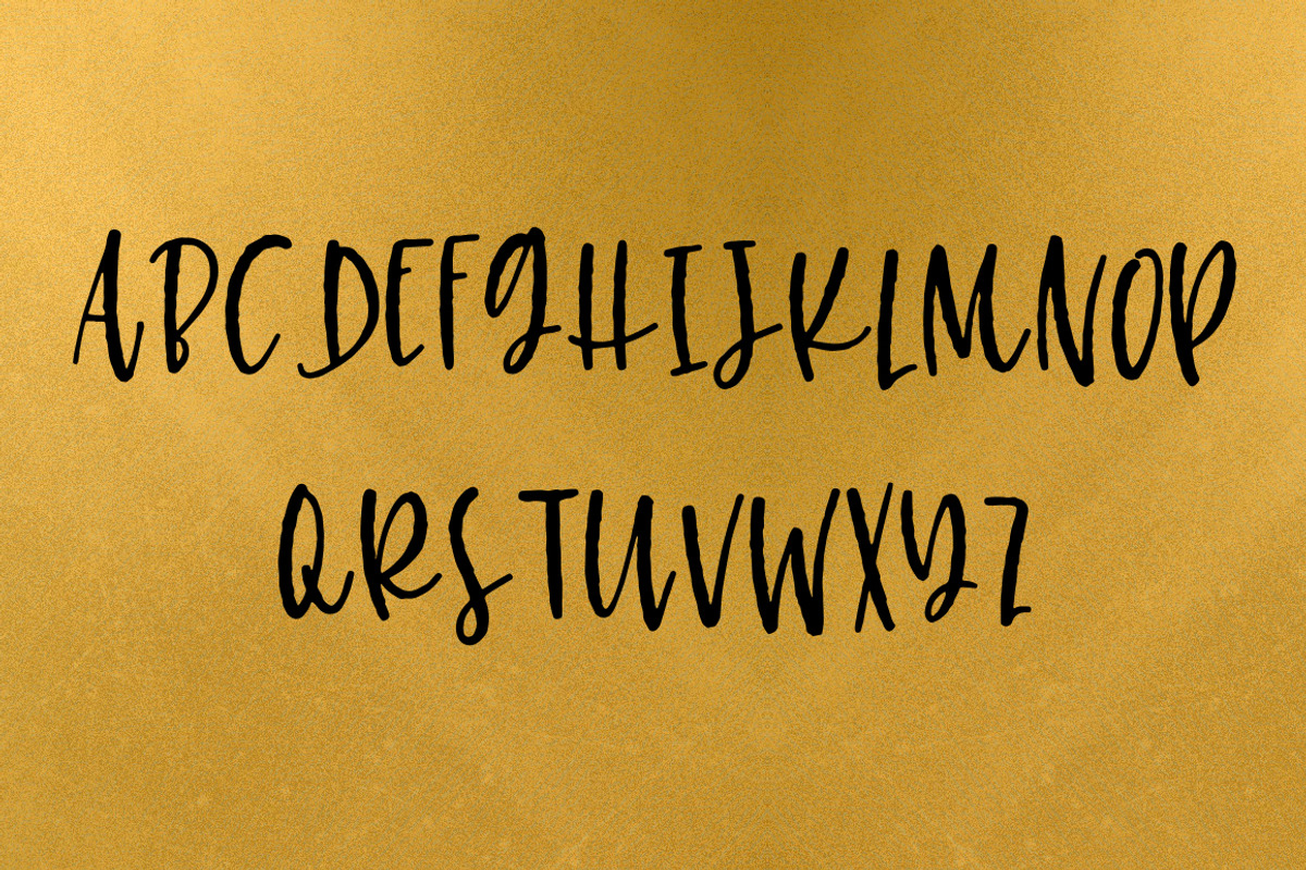 Nickely - A Textured Script preview 5