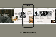 Noire Social Media Templates, a Social Media Template by Big Cat Creative (Thumbnail 3 of 6)