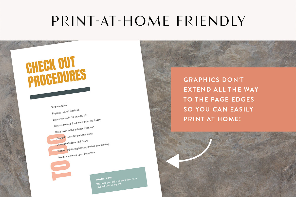 Moderno Check Out List for Airbnb, a Templates & Theme by Kin Studio (Photo 5 of 5)