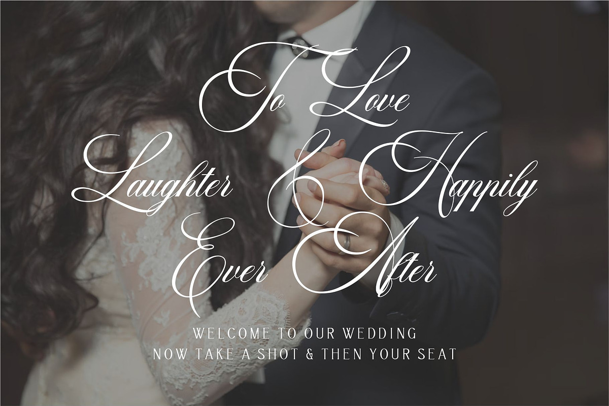 Golden Harmony, a Script Font by ManType (Photo 3 of 8)