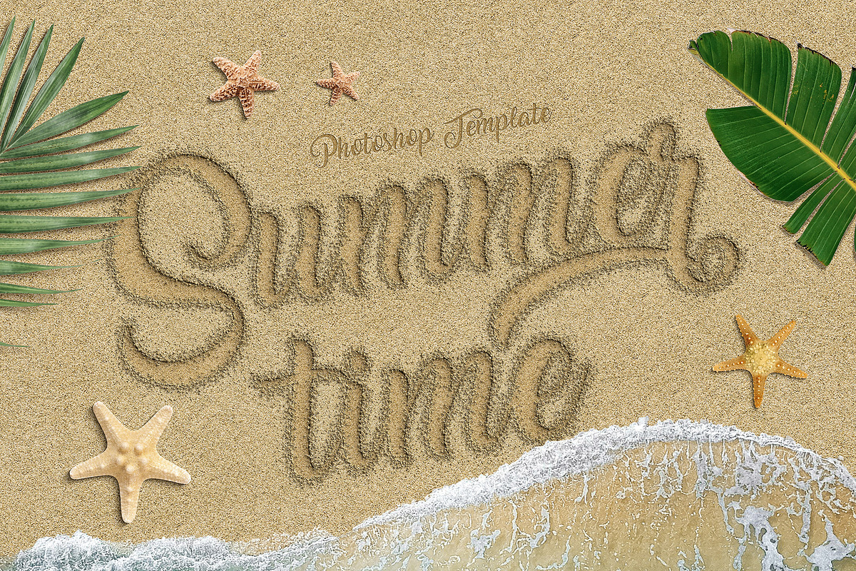 Sand Text Effects, a Layer Style Add-On by Andrew Skoch Design (Photo 3 of 6)
