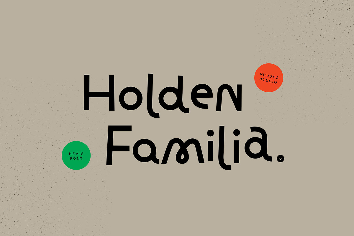 Hemis Font, a Sans Serif Font by vuuuds (Photo 8 of 8)