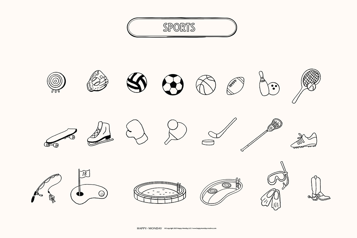 Travel Map Creator Collection, an Illustration by Happy Monday Creative (Photo 6 of 22)