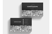 Real Estate Business Cards, a Business Card Template by IRSYART (Thumbnail 5 of 6)