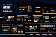 Fashion Brand - Keynote Template, a Presentation Template by QR Design Studio (Thumbnail 1 of 3)
