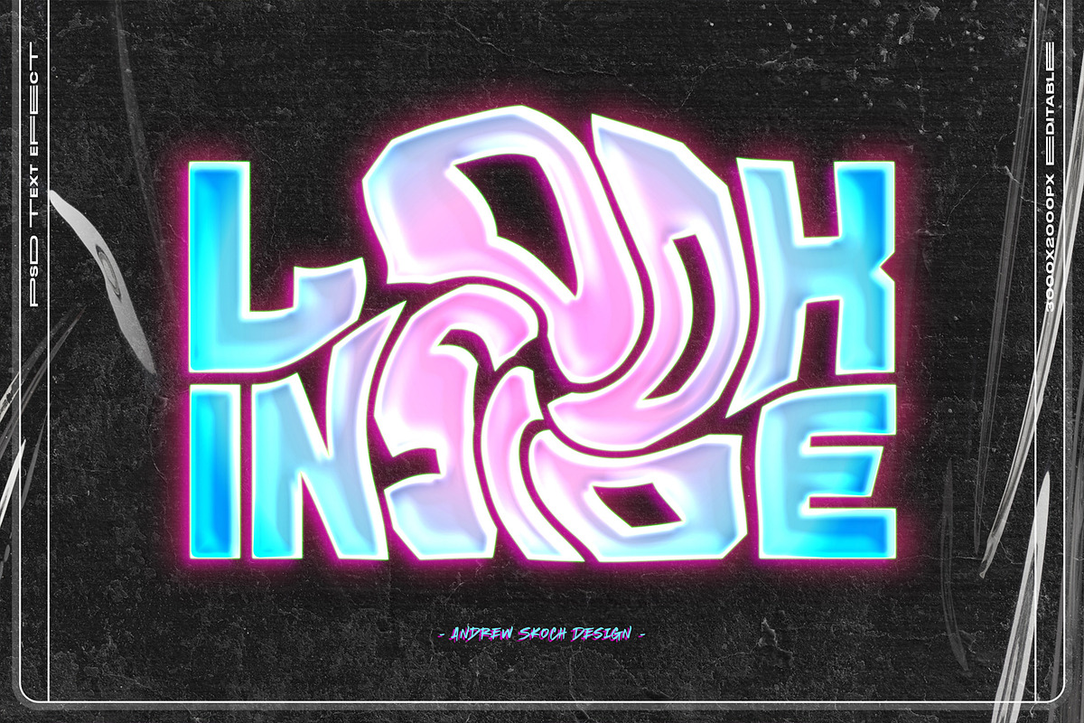 Liquid Melted Text Effects vol 1, a Layer Style Add-On by Andrew Skoch Design (Photo 2 of 10)